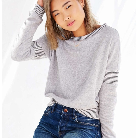 Urban Outfitters Sylvie fuzzy pullover sweatshirt